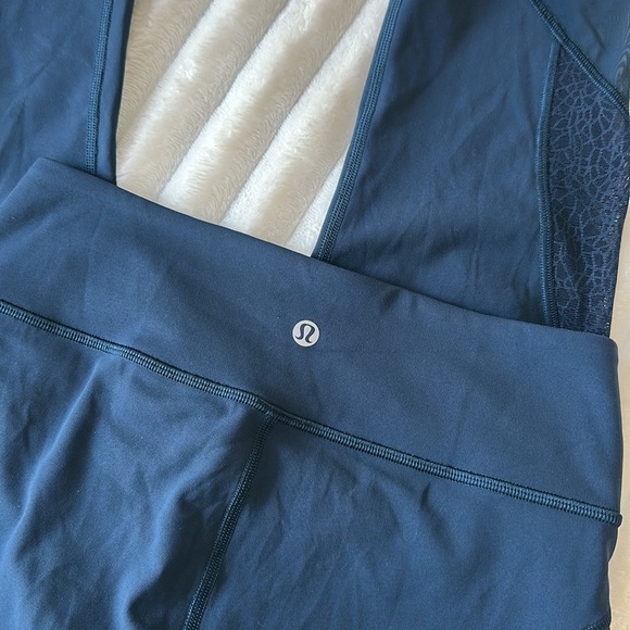 Lululemon Blue High Rise Leggings - Picture 10 of 14